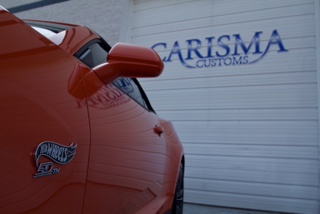 Camaro Hot Wheel Edition auto spa work from Carisma Customs