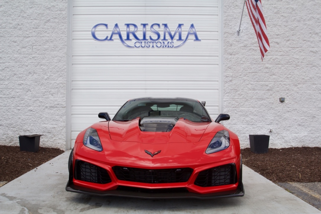 Corvette exterior detailing service from Carisma Customs