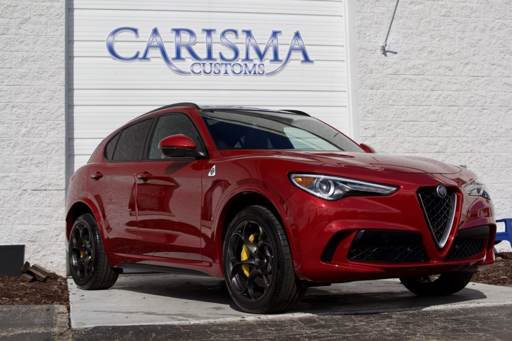 Alfa Romeo Stelvio detailing work from Carisma Customs