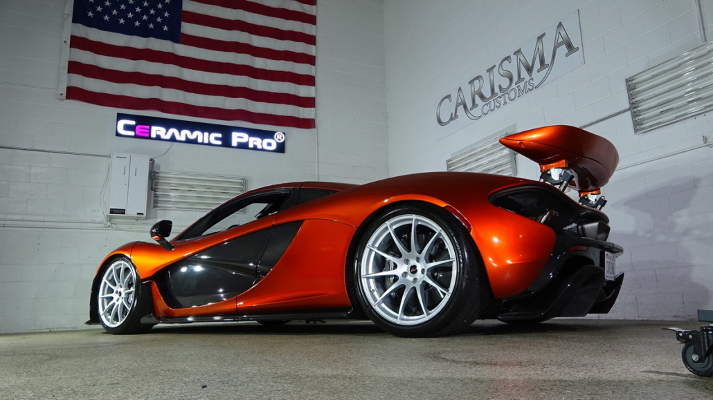 McLaren P1 Auto Spa work (side profile) by Carisma Customs