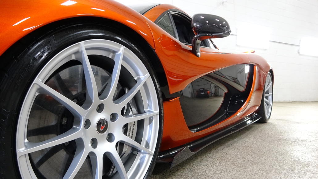 McLaren P1 auto spa work (side view) by Carisma Customs