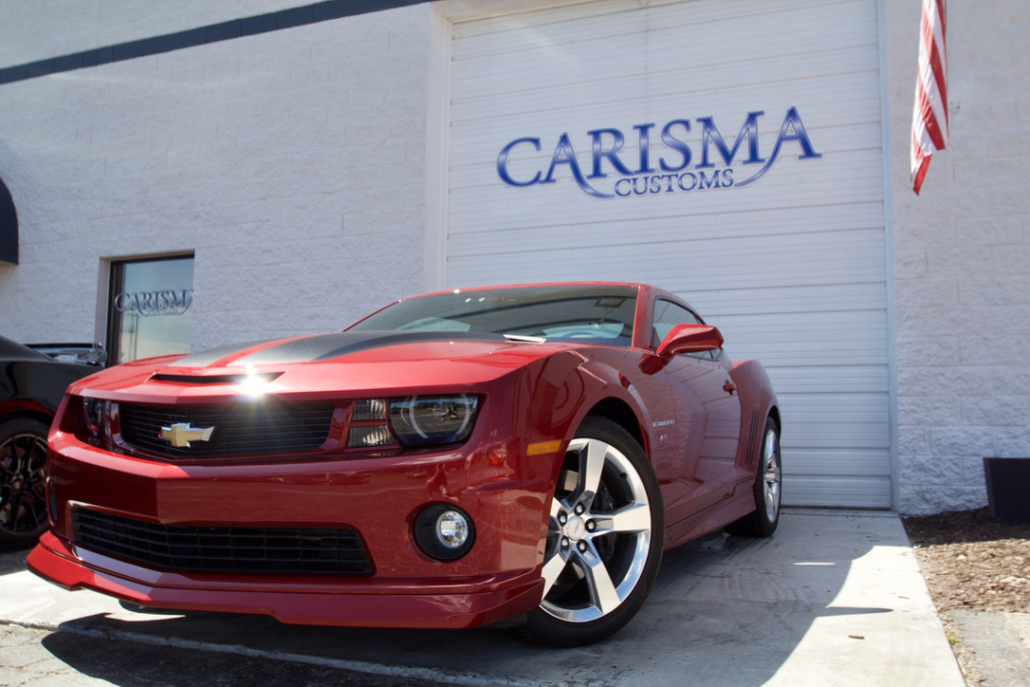 Chevy Camaro auto spa work from Carisma Customs