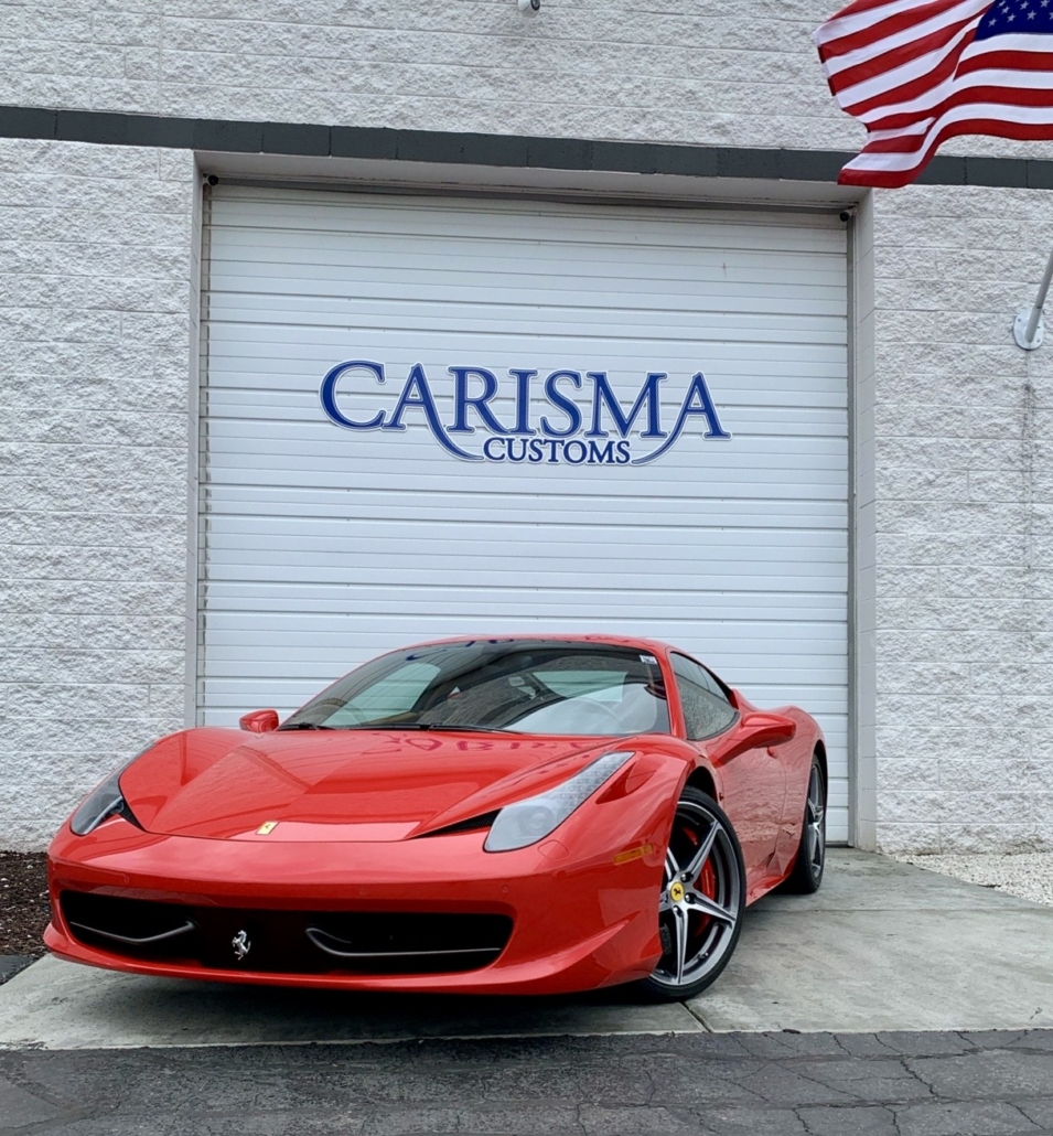 Ferrari 458 auto spa work from Carisma Customs