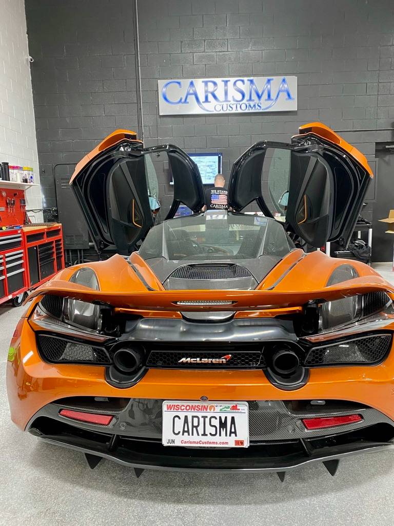 McLaren 720S auto spa work from Carisma Customs