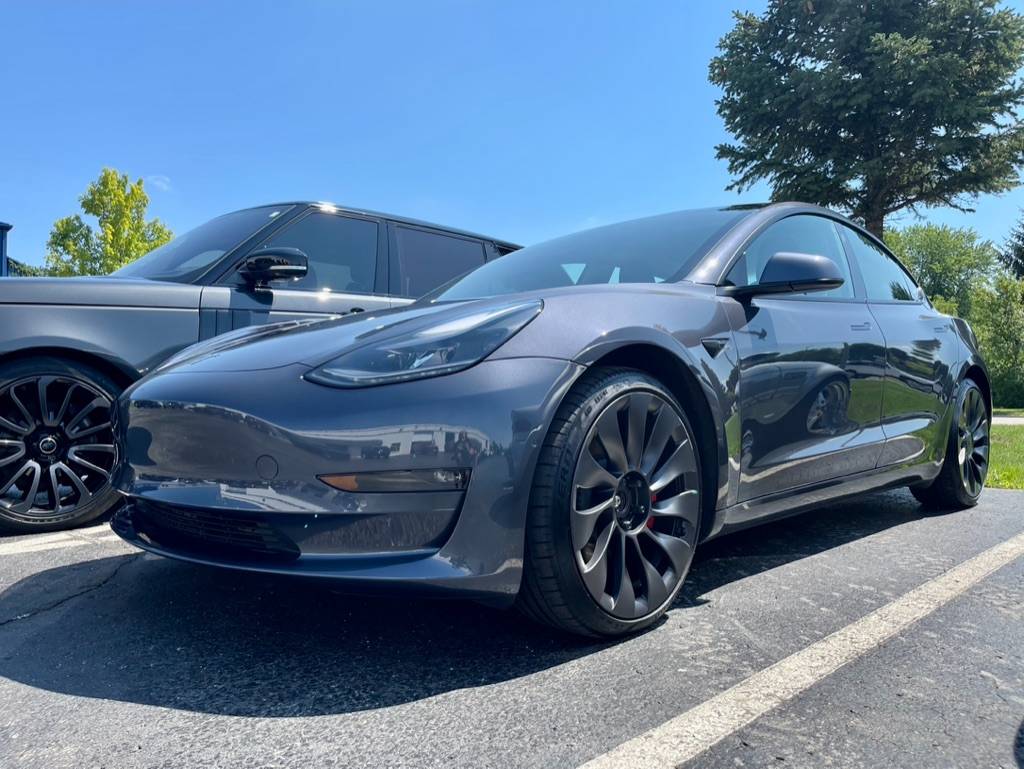 Tesla Model 3 auto spa work from Carisma Customs