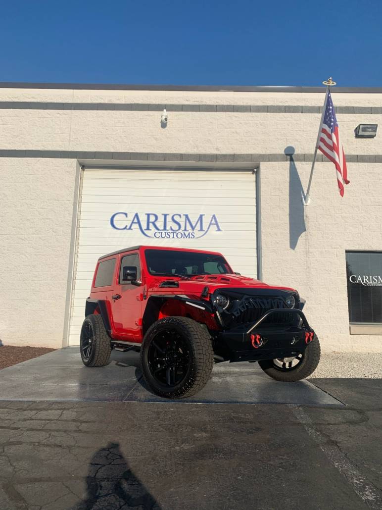 Jeep Wrangler JK auto spa work from Carisma Customs