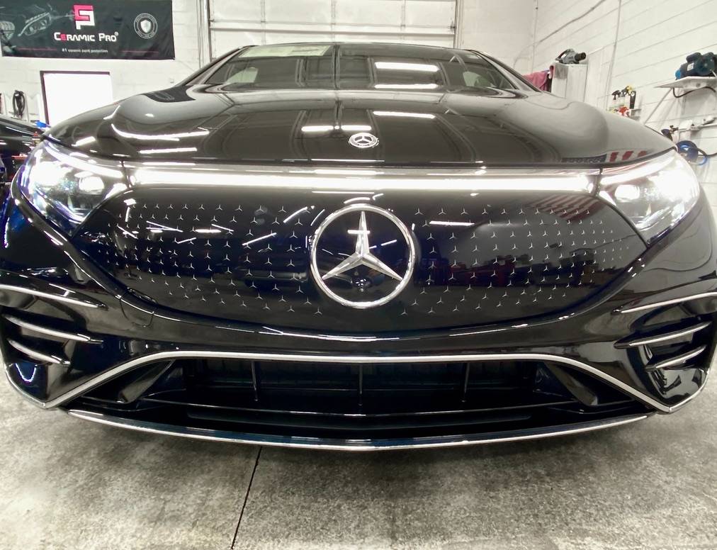 Mercedes-Benz EQS auto spa work from Carisma Customs