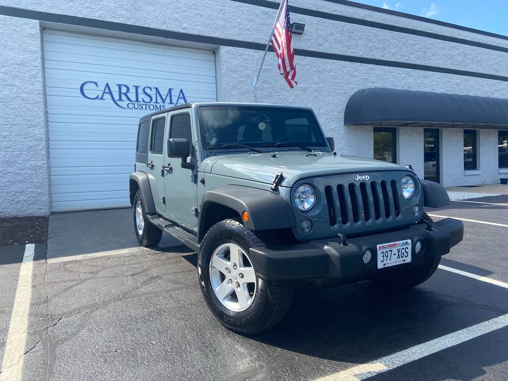 Jeep Wrangler Sport auto spa work from Carisma Customs