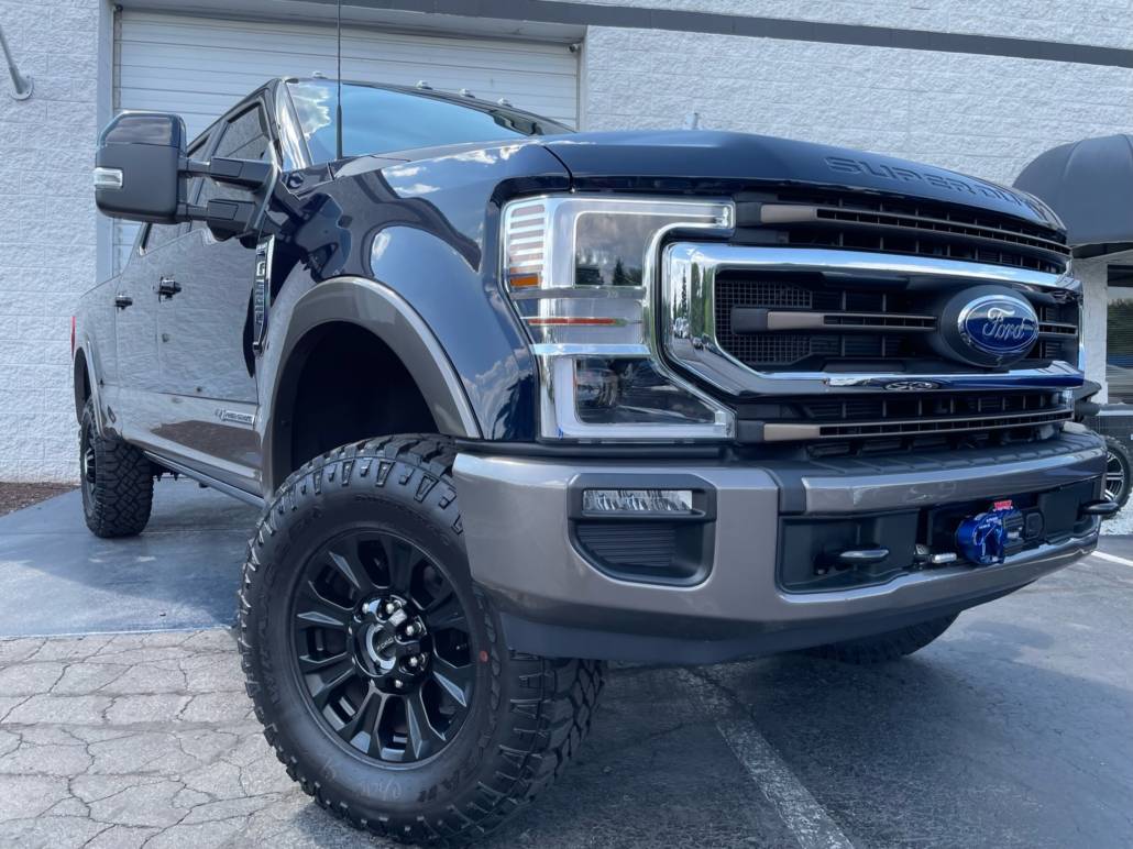 Ford F-350 truck auto spa work from Carisma Customs