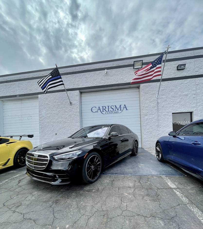 Mercedes-Benz S-Class auto spa work from Carisma Customs