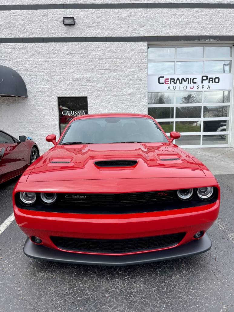 Dodge Challenger SRT auto spa work from Carisma Customs