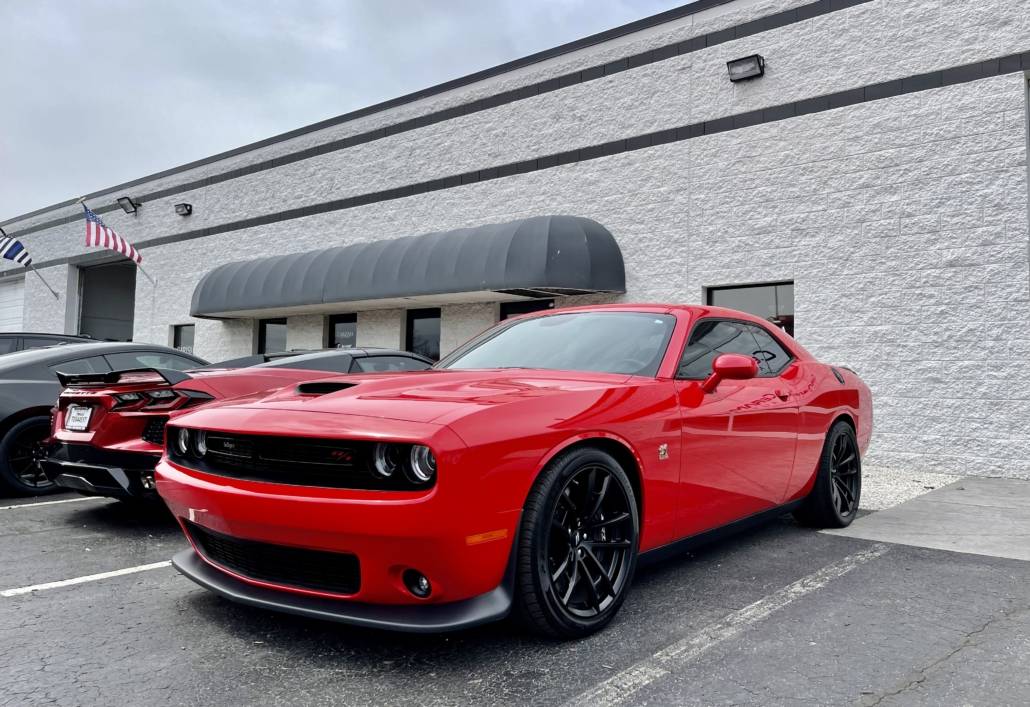 Window Tinting and Detailing for Dodge Challenger SRT