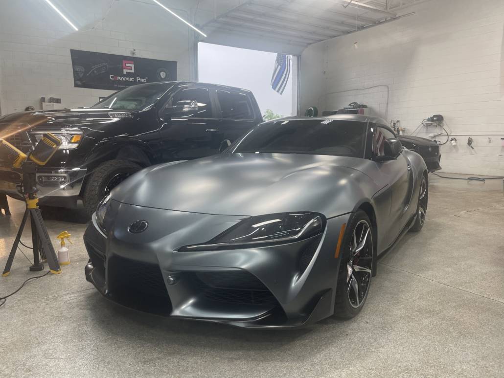 Toyota Supra Paint Protection & Window Tinting