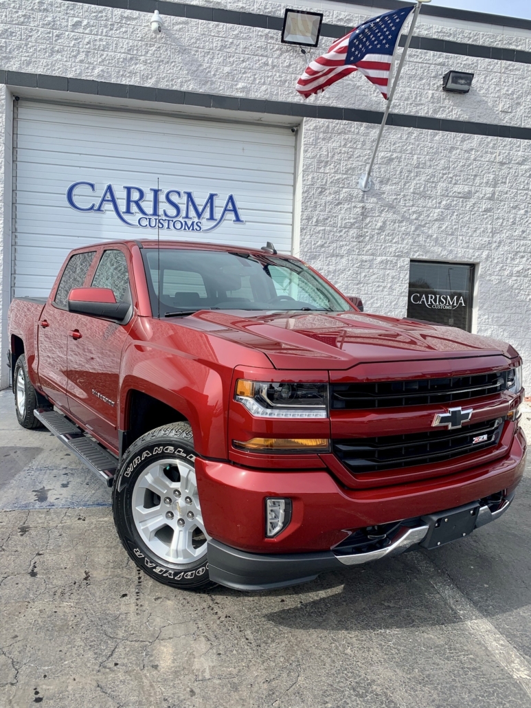 Chevy Silverado auto spa work from Carisma Customs