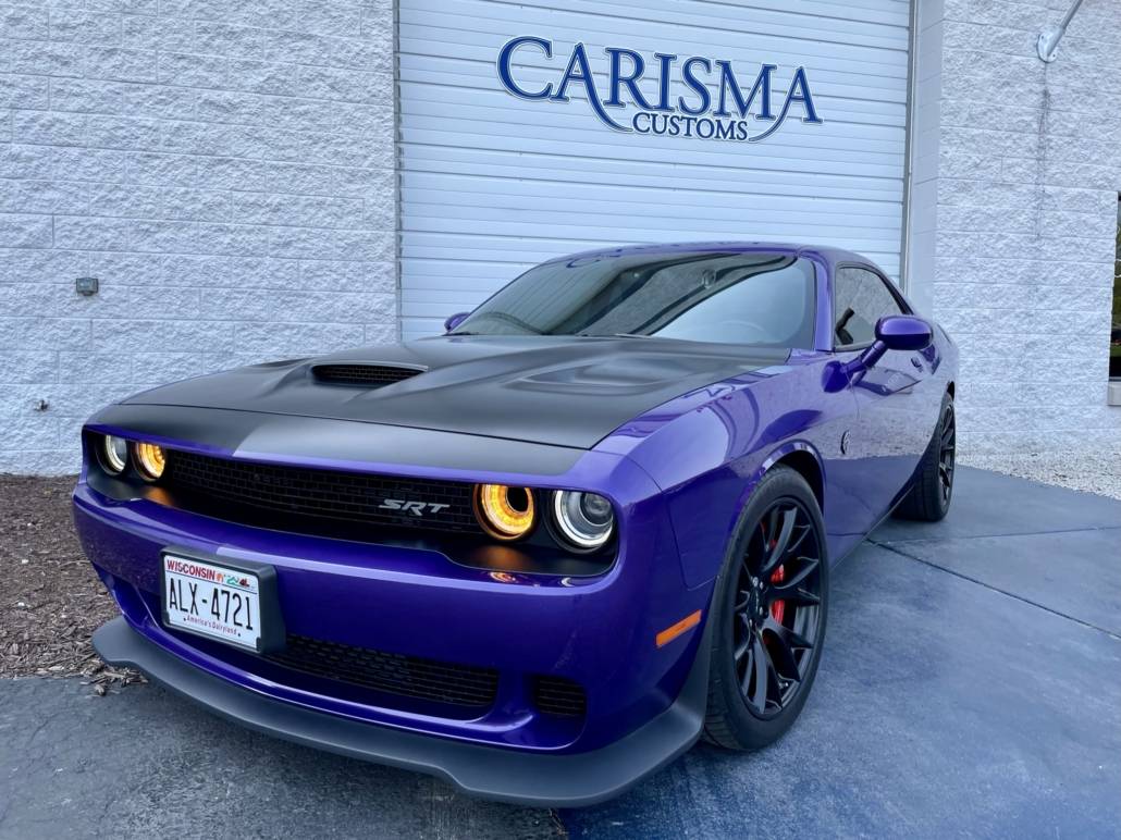 Dodge Challenger Satin Finish, Tinting and Detailing