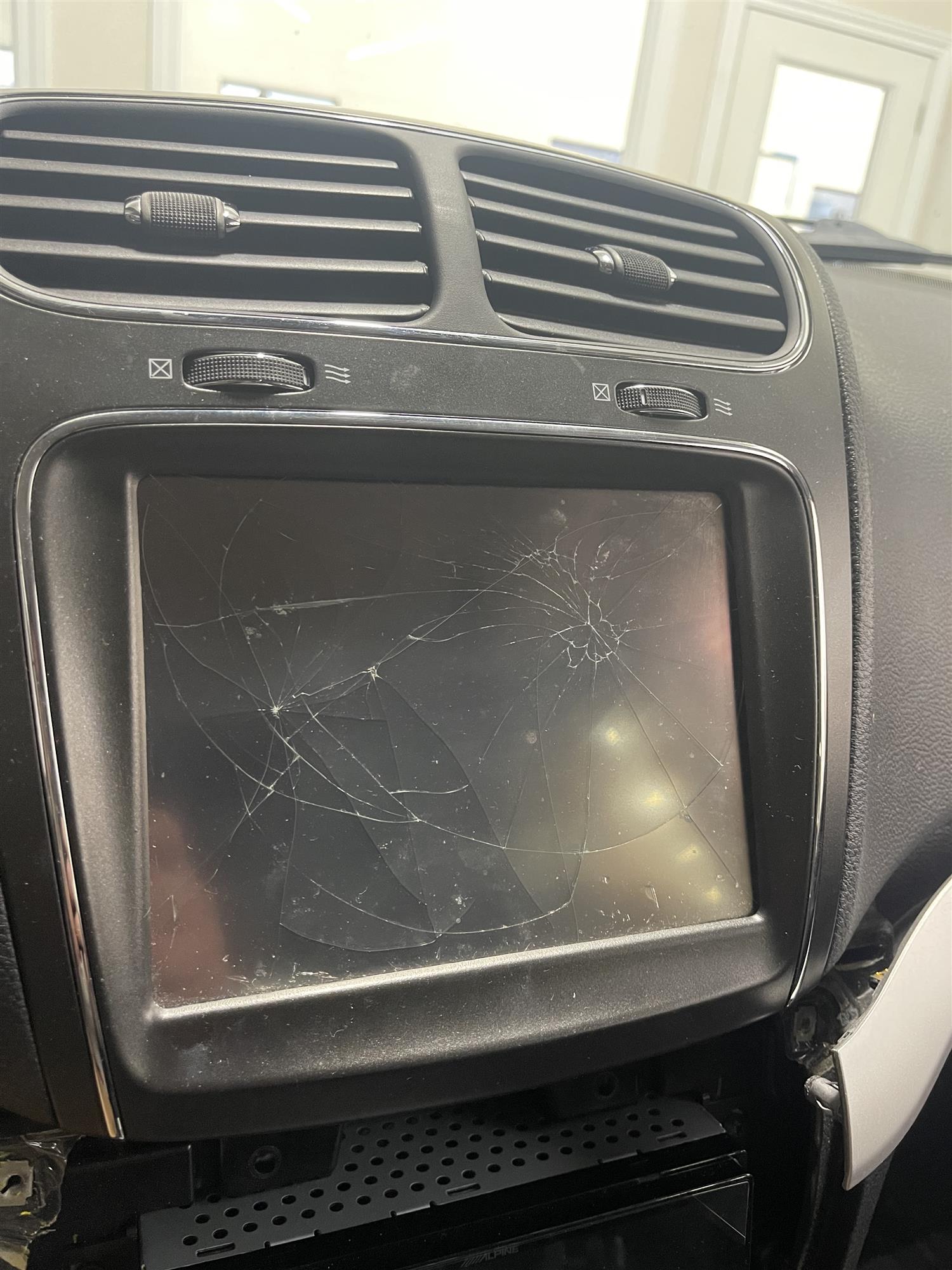 uconnect screen replacement wi