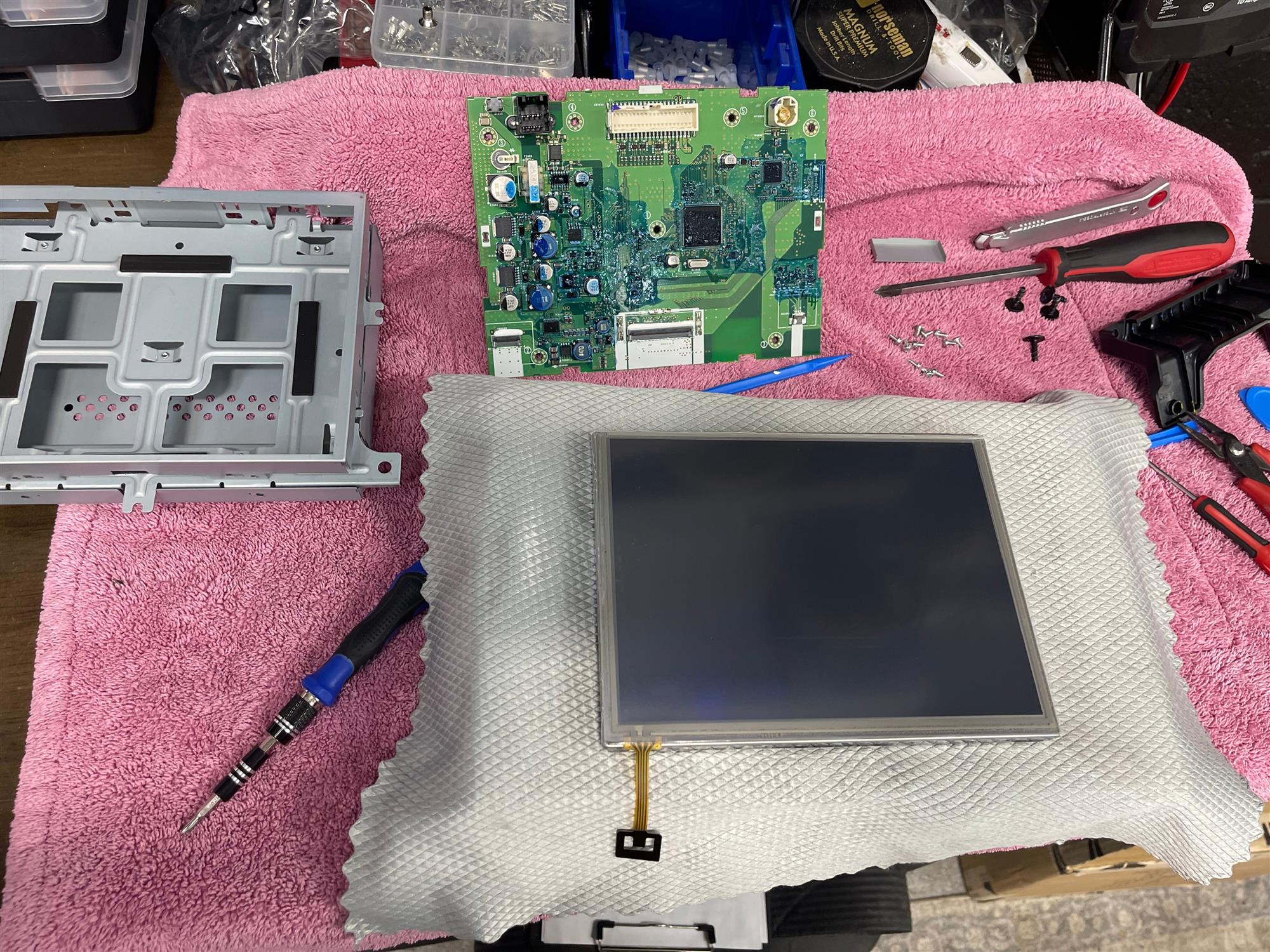 uconnect screen repair wi