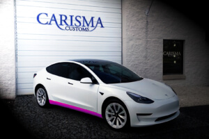 Paint protection film for vehicle rockers